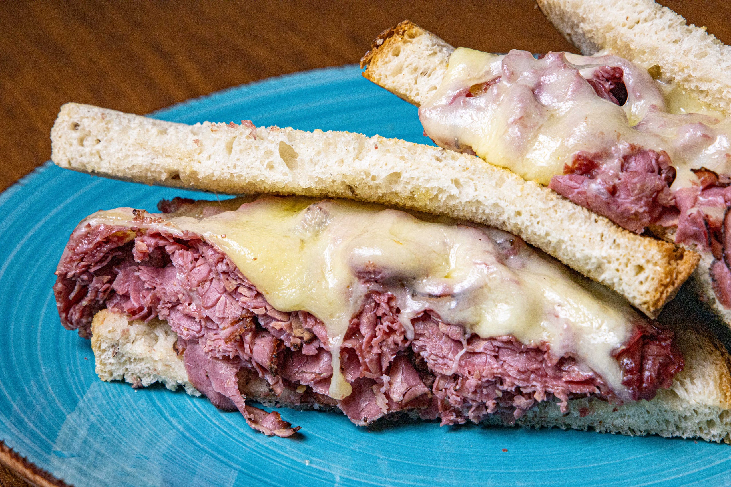 Hot Pastrami Sandwich Old School Heros